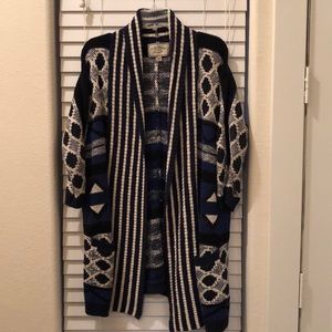 Lucky brand printed duster!